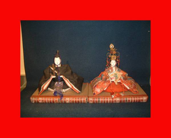 :Immediate decision [Doll Museum] Jidai Hina M37 Hina doll, Wood grain, chick, season, Annual Events, Doll's Festival, Hina Dolls