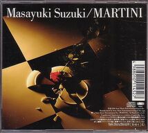 鈴木雅之 ベスト盤CD／マルティーニ MARTINI 1991年_画像2