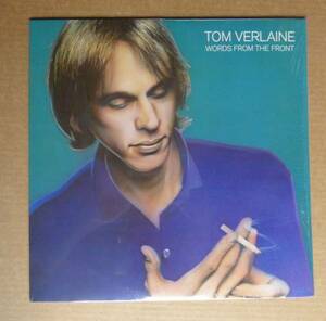 TOM VERLAINE (TELEVISION)「WORDS FROM THE FRONT」米ORIG[初回WB横線]シュリンク美品
