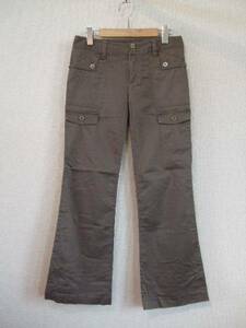 OFUON khaki cargo manner pants (USED)80313