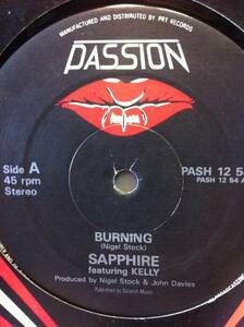 12' SAPPHIRE featuring KELLY MARIE / BURNING