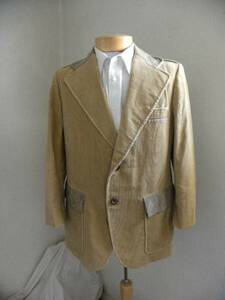 |o_o|Cortefiel(1n)vintage70sコーデュロイジャケット１60-165cm