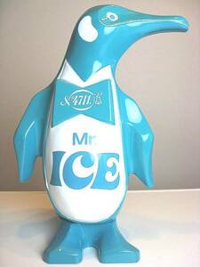  extra-large 46cm! 1970*s 4711 MR ICE penguin Vintage store display TOY start chu- Ad ba Thai Gin g....o-te cologne 
