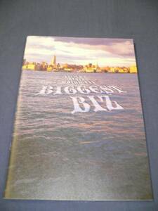 即決/舞台パンフ「BIGGER　BIZ　最後の決戦！ハドソン川を越えろ」松尾貴史/栗根まこと/松永玲子/篠原ともえ/後藤ひろひと　2006年