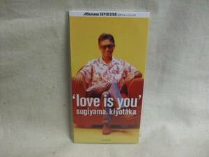 8cmCD/ 杉山清貴/LOVE IS YOU