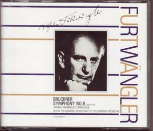 ブルックナー 交響曲第8番etc 2CD フルトヴェングラー