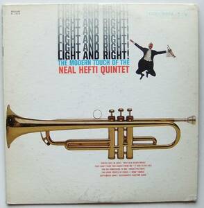 ◆ NEAL HEFTI Quintet / Light And Right ◆ Columbia CL-1516 (6eye:dg) ◆