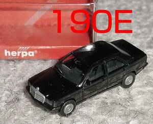 1/87 Mercedes Benz 190E black (W201)Mercedes Benz