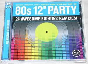 80s 12'' Party 2CD Erasure Human League OMD Billy Idol Talking Heads Kim Wilde Scritti Politti Belouis Some Blondie Duran Duran