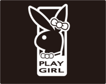 PLAY GIRL☆ステッカー☆honda usdmjdm stance_画像1