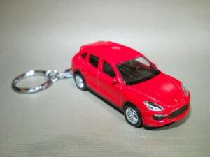 # prompt decision # key holder # Porsche Cayenne turbo S# red 958 type # die-cast model # accessory # key chain #