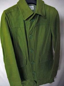 *Rope Picnic Rope * wool coat * beautiful green *