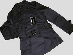  tag attaching * unused * Ine ine| belt attaching coat 9 number 18,900 jpy black series?