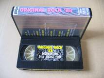 ORIGINAL ROCK '88 VHS EDISON LTD. 60min GENETIC VOO DOO_画像3