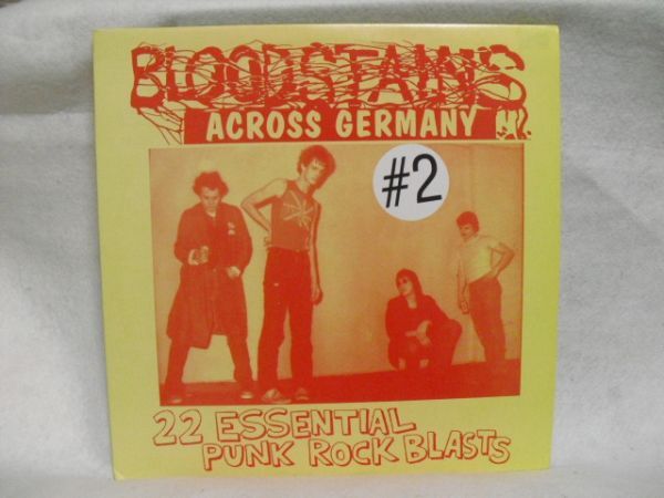 bloodstains across germany #2 punk rock ゆうパック80サイズ