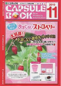 カプセルトイカタログ】非売品エポックカプセルブック2010年11月号【表紙はおまじないストロベリー