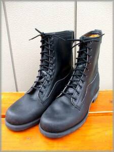 ★Thorogood　ソログッド　70s 80s　デッドストック　ワーク　ブーツ　ブラック　size 10W　アメリカ買付★検 ビンテージ レザー 革靴