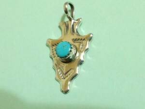  silver 925 turquoise .(ya Gigli ) Goro's pendant 