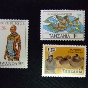 海外雑貨 世界の切手 アフリカ諸国 【Pza】38の画像1