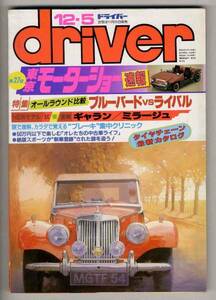 【b1330】87.12.5 ドライバー／ミラージュカップレース仕様車...