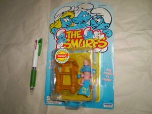 新品 レア THE SMURFS スマ―フ フィギュア baby smurf 赤ちゃん US TOY 人形 レトロ ヴィンテージ 海外 キャラクター