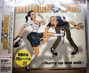 CD　RIDDOLIN KIDS/リドゥリンキッズ/HURRY UP AND WAIT