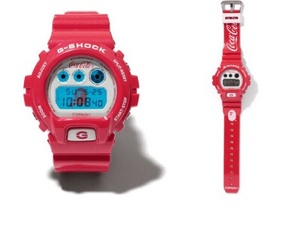  Casio G-SHOCK APE Coca Cola collaboration DW-6900 Coca-Cola prompt decision 