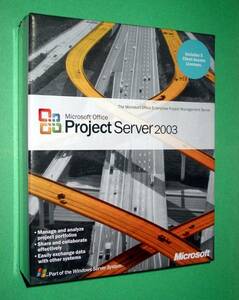 【798】 4988648148192 Microsoft Office Project Server 2003 English New 英語版 新品 管理ソフト オフィス プロジェクト サーバー 統括