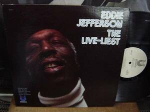 LP[VOCAL] プ口モ白 EDDIE JEFFERSON LIVE LIEST MUSE 1979 エディ・ジェファーソン