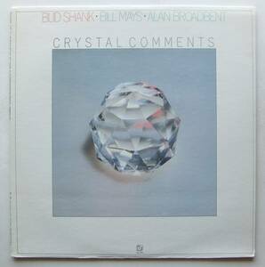 ◆ BUD SHANK / Crystal Comments ◆ Concord Jazz CJ-126 ◆ A