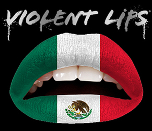 2g1)ViolentLipsバイオレントリップスメキシコ国旗タトゥー唇B系