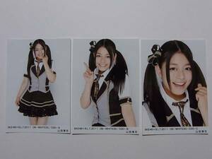 コンプ3種★SKE48×BLT 山田澪花 生写真●2011 08 WHITE