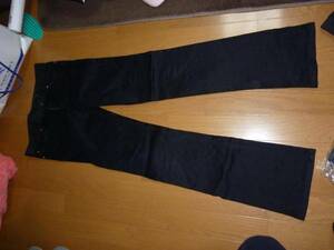 QUEENS COURT Queens Court pants trousers black color 27 size 