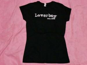 LOVERBOY ラヴァーボーイ Tシャツ ロックT バンドT ツアーT 女 S Get Lucky バンT