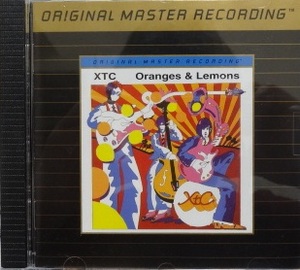 #CD*XTC/ orange z& лимон z*Mobile Fidelity запись #