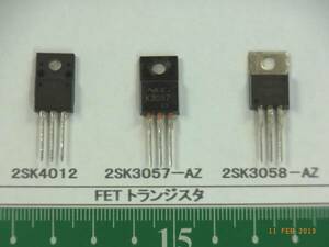 FET transistor :2SK4012,2SK3057AZ,2SK3058AZ number selection ..1 collection 
