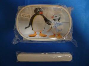 非売品 ミスタードーナツ ピングー PINGU お弁当箱 箸 新品 即決