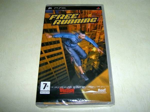 【送料無料】 新品未開封 欧州版 PSP ● フリーランニングFree Running SONY ソニー レトロゲーム 日本未発売 ※日本のPSPでも遊べます♪