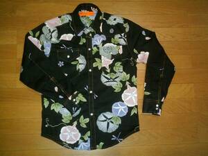 * handmade *... ground floral print Western S new goods free postage equipped 