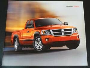 * Dodge catalog dakota USA 2008 prompt decision!