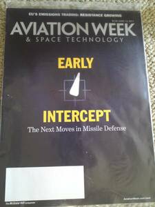 AVIATION WEEK EARLY INTERCEPT エビエーション 航空 軍事 アビ