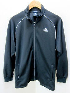 ■アディダス/ADIDAS★CLIMA365ブラックジャージトップ子供160#F