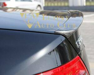  Benz W204 C Class real carbon spoiler C200 C250 C350 C63 AMG Wing aero high quality carbon twill .