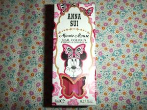  Anna Sui * ограничение полная распродажа * Minnie Mouse * ногти *300* Disney 