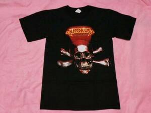 KROKUS クロークス Tシャツ S ロックT ツアーT NWOBHM バンドT Headhunter