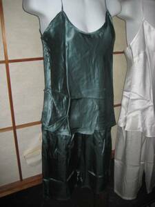  camisole pants .. green L( Japan S) height 148-153cm corresponding 