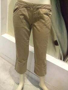 [ROSEBUD/ Rose Bud ]chino ankle strut pants SAND 26 new goods stock 