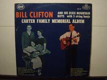 BILL CLIFTON 国内LP CARTER FAMILY MEMORIAL ALBUM_画像1