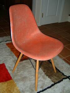 US Vintage HERMAN MILLER Eames боковой ракушка стул ④