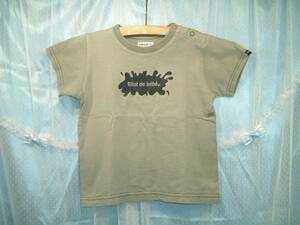 ё　 bebe ёコットン系半袖Tシャツ■95■グレー